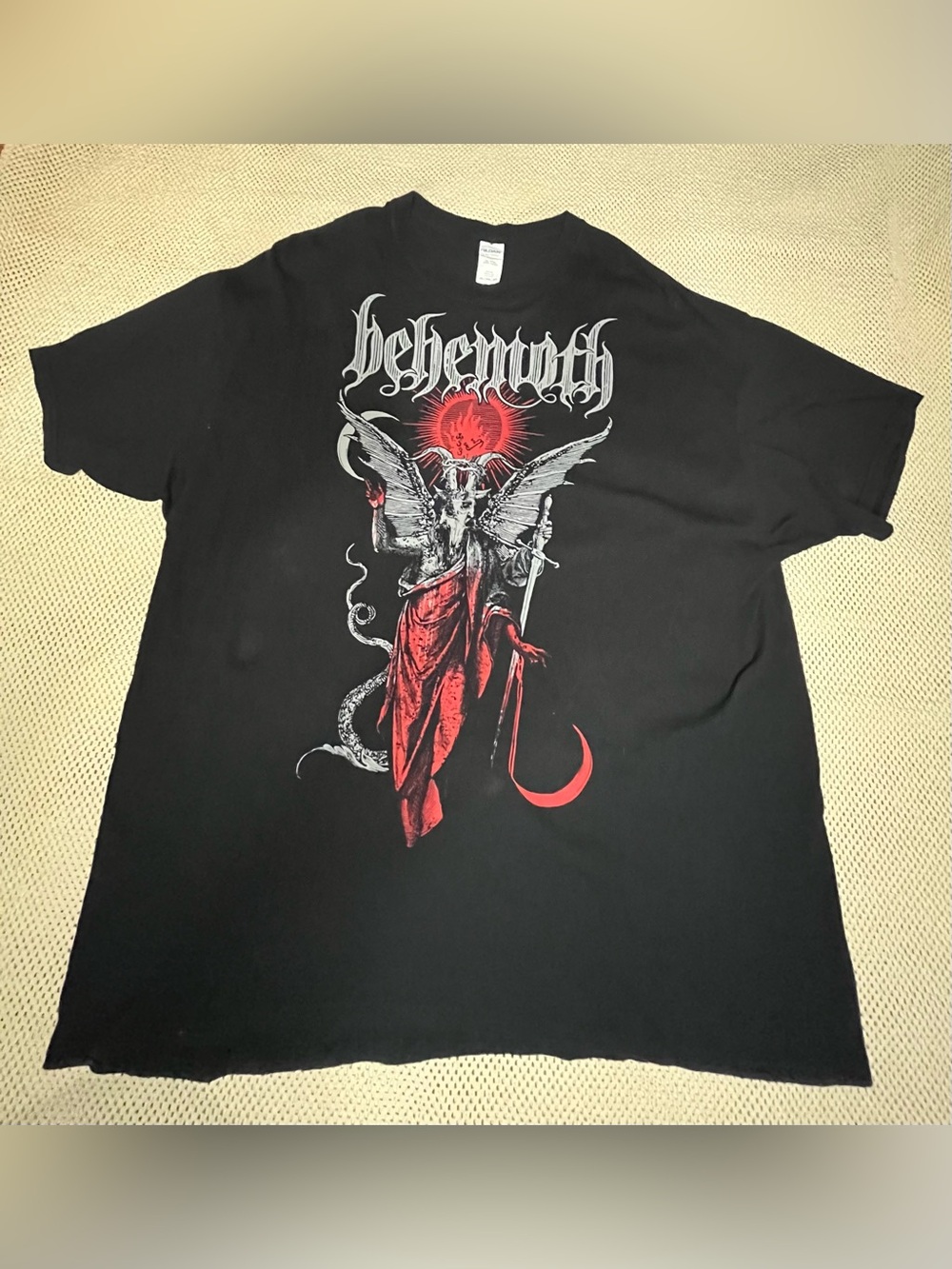 Vintage Behemoth Rare Tour Concert
T Shirt Unholy Trinity Size XXL